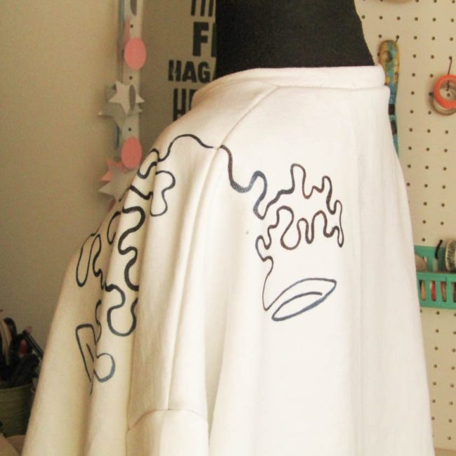 Sweater arte lineal sublimación DIY