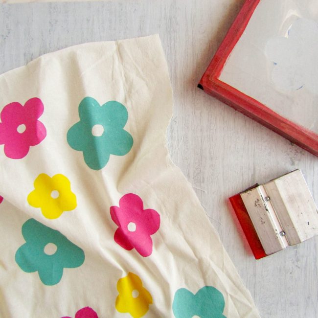 Estampar con serigrafía - Tutorial