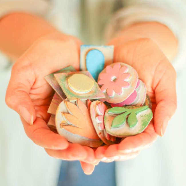 Taller online - Estampar con sellos