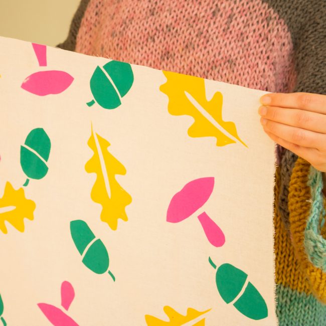 Plantilla descargable para estampar