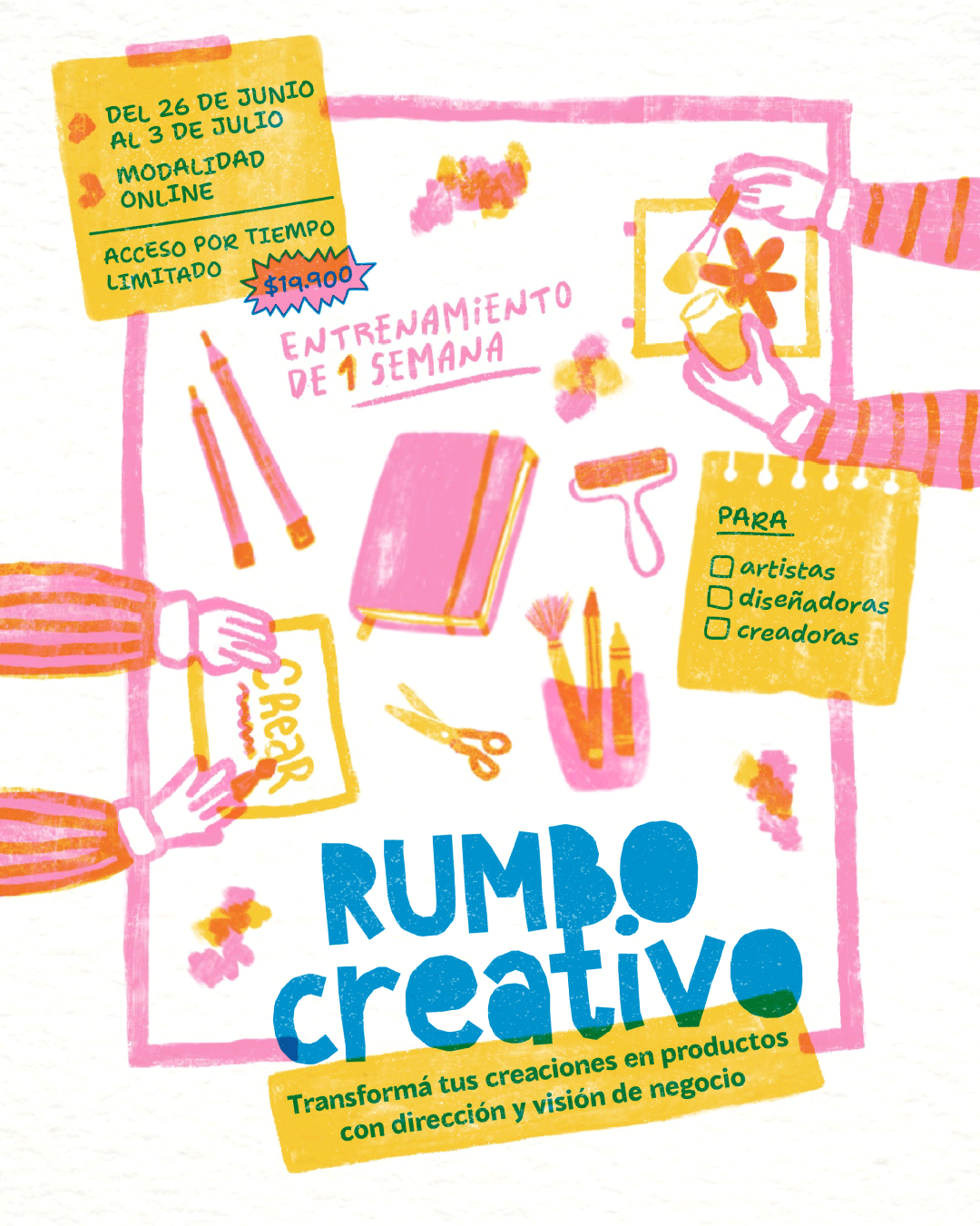 El primer paso para transformar tus creaciones en productos con dirección y visión de negocio, sin perder tu impronta